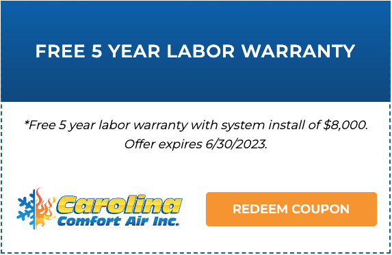 Free 5 Year Labor Warranty