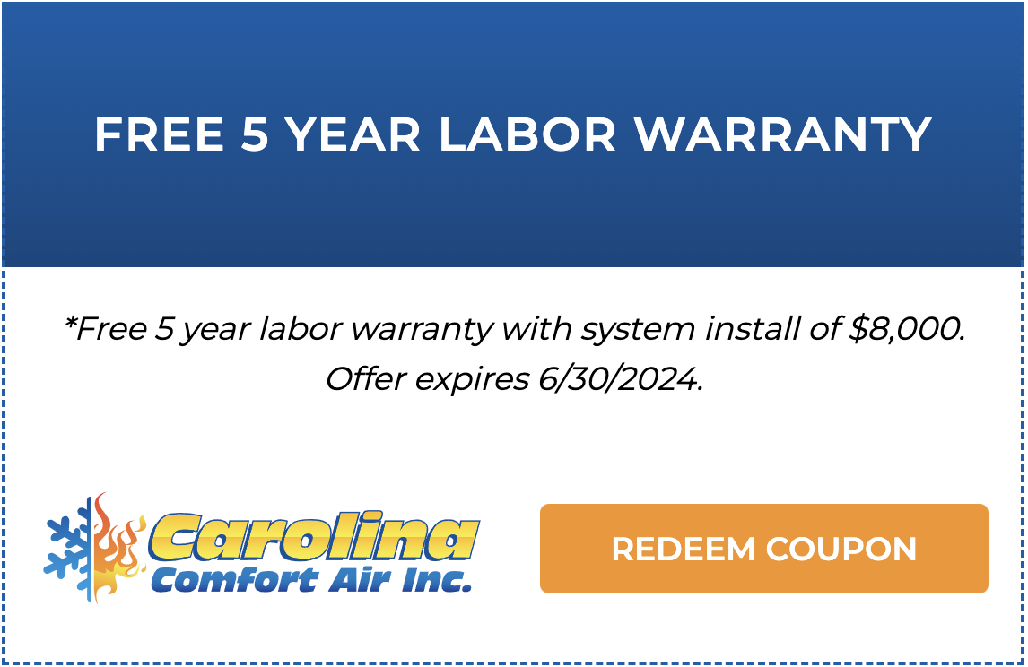 FREE 5-YEAR Extended Labor Warranty