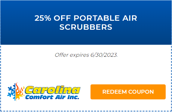 25% Off Portable Air Scrubbers