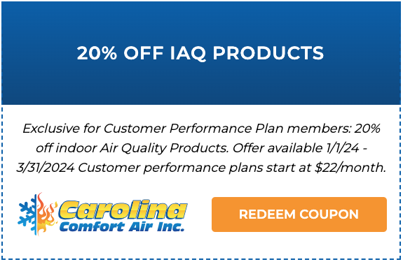 20% Off IAQ Products for CPP Members