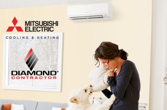 Mitsubishi Diamond Contractor Carolina Comfort Air