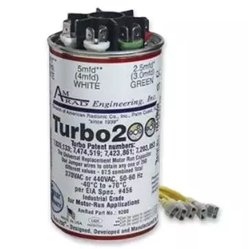 HVAC System Turbo Capacitor