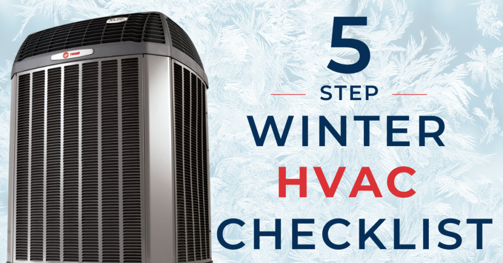 5 Step Winter HVAC Checklist