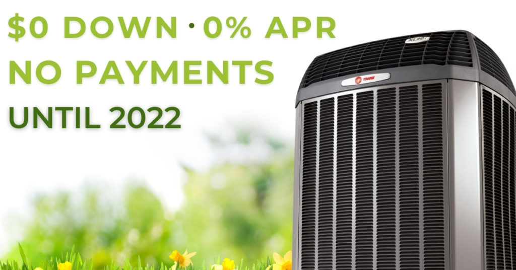 No Payments Until 2022 AC Installation