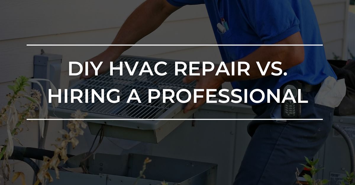 heating or ac repair and maintenance, homeowners often find themselves at a crossroads: should they tackle the job themselves or enlist the help of a professional