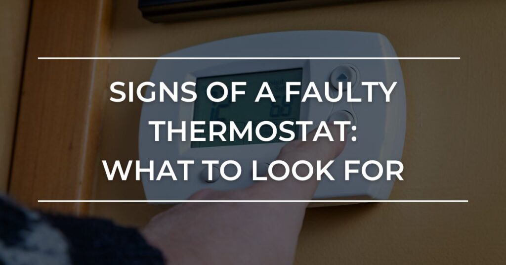 Signs of a Faulty Thermostat What to Look For, and how you can troubleshoot it. It may be time to replace the old thermostat if numbers aren't matching up