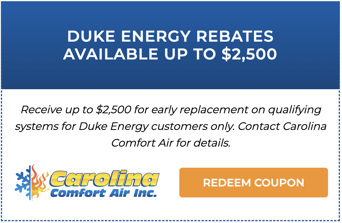 Duke Energy Rebates Available Up to $2,500