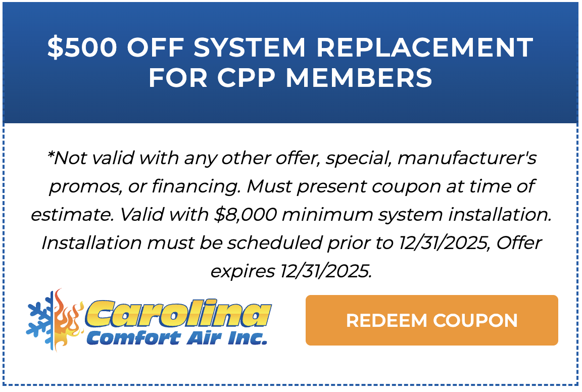$500 Off System Replacement for CPP Members