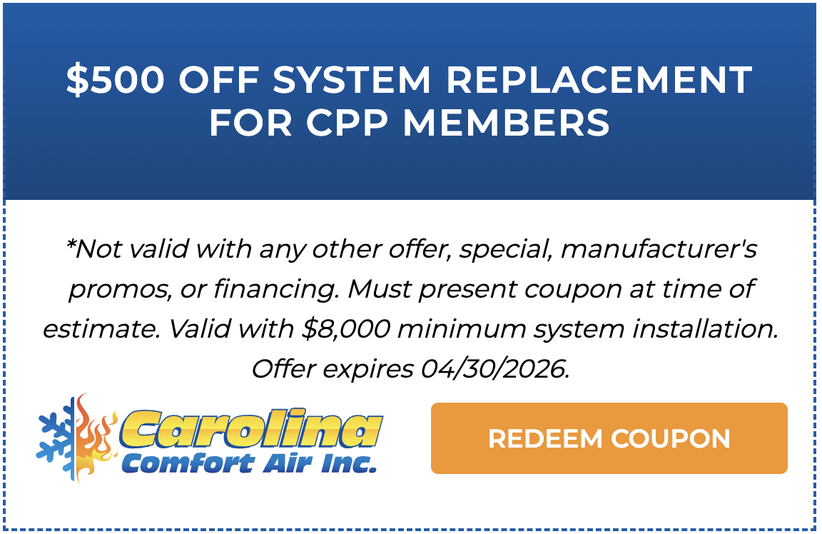 $500 off System Replacement For CPP Members