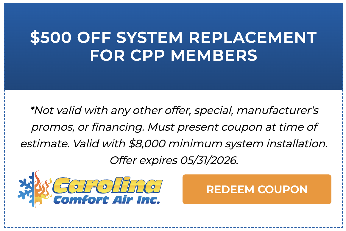 $500 off System Replacement For CPP Members