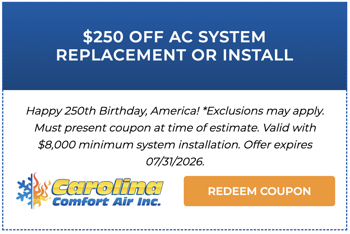 $250 Off A New AC System