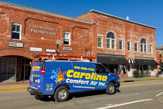 Apex, NC - AC maintenance and service van
