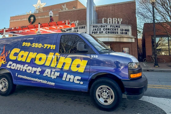 Cary NC, AC service van