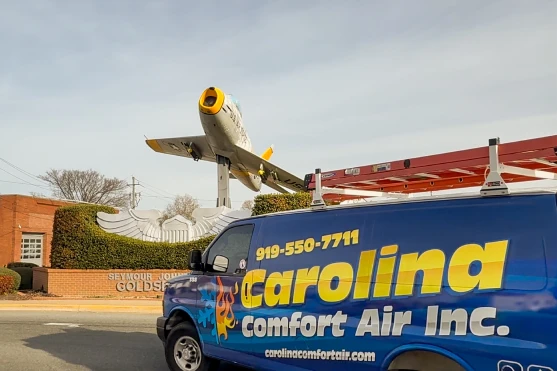 Goldsboro NC - AC maintenance and service van